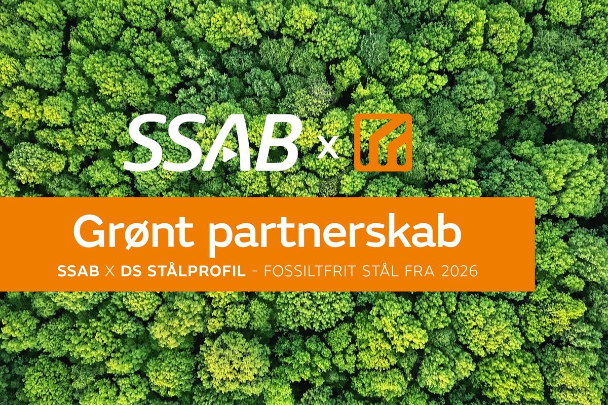 DS Stålprofil Building Green SSAB Partnerskab 2048x1365px