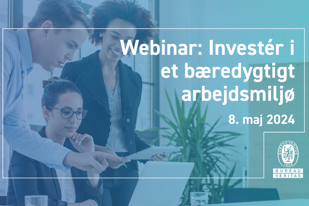 Webinar  invester i et bæredygtgt arbejdsmiljø