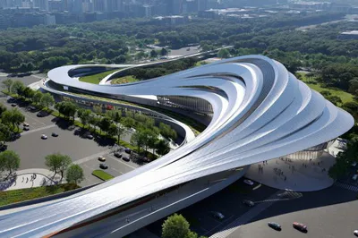 3_ZHA_Jinghe New City Culture & Art Centre_render by ATCHAIN