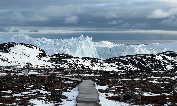 Isfjorden Kangia er Unescos Verdensarvs område