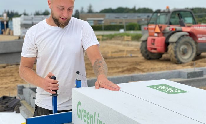 GreenLine-isolering i Kildebjerg i Ry