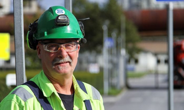 René Tue Iversen  arbejdsmiljørepræsentant og smed på Aalborg Portland