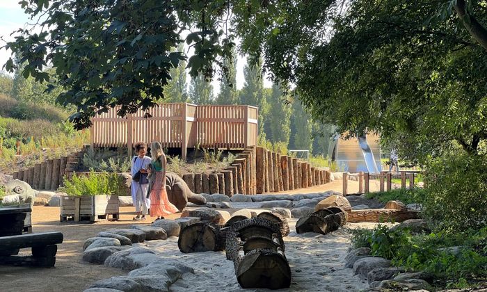 1 Naturlegepladsen i Valbyparken genåbning 2023 Design og foto Helle Nebelong