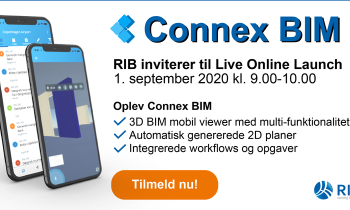 Connex BIM online event - til release nyhedsbrev photoshop 2