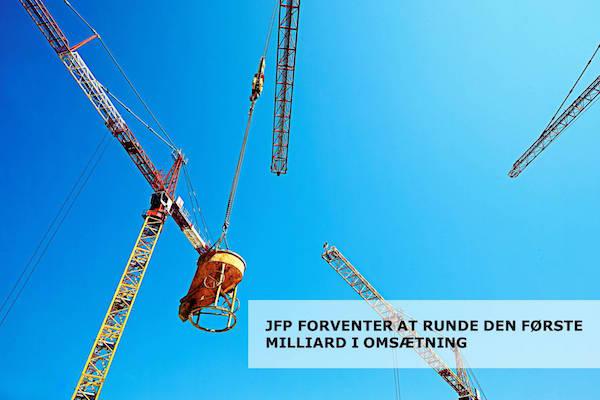 JFP forventer at runde sin første milliard i omsætning