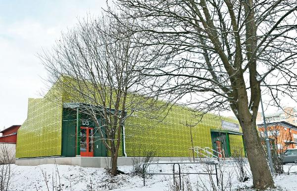 Unik beklædning til ny skolebygning