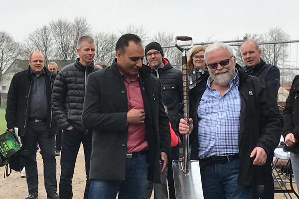 Første spadestik på Mårslet Multihal
