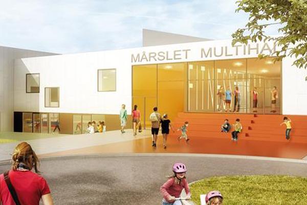 Flere danske idrætshaller arkitekttegnes