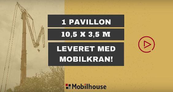 Beboelsesmodul på flyvetur