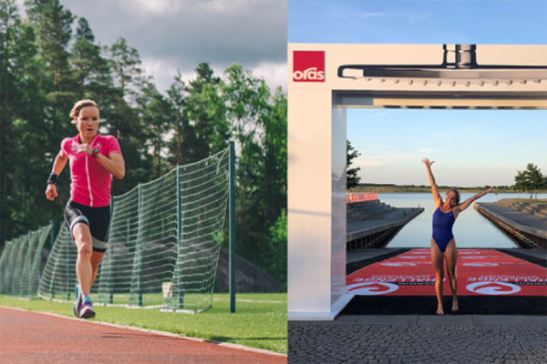 Oras Esteta Wellfit testet af triatleterne Kaisa Sali og Michelle Vesterby