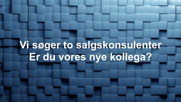 Vil du stå for salget af vores uddannelser eller være vores nye mødebooker?