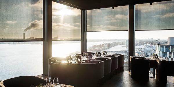 Nyd udsigten med interiørscreens: Restaurant Silo