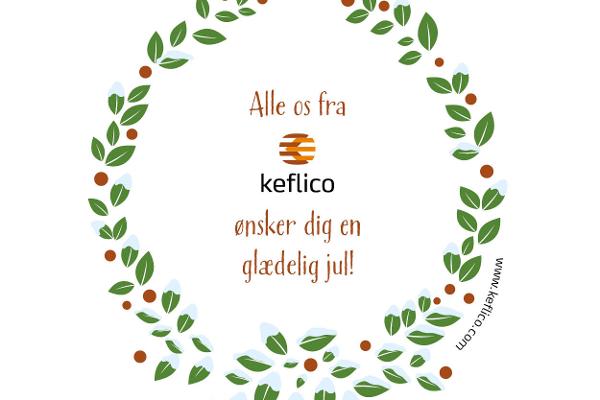 Vi ønsker dig en glædelig jul - fra alle os i Keflico A/S