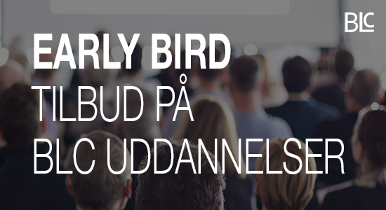 BLC’s uddannelsesprogram for 2019 er ude nu – book for hele året til Early Bird rabat