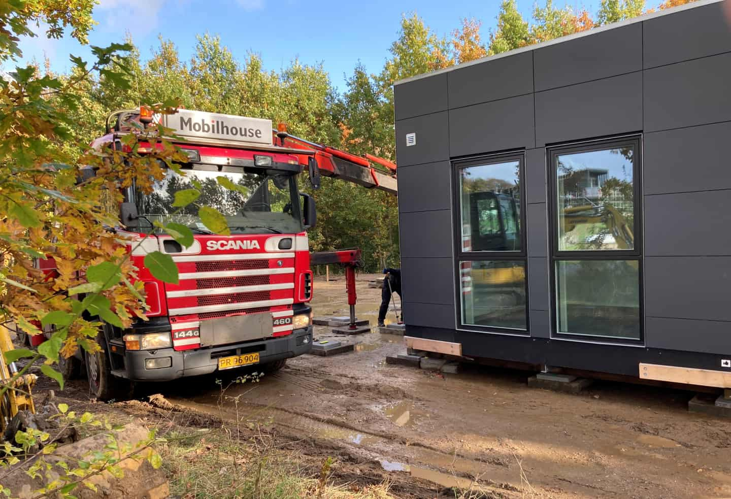 Mobilhouse leverer pavilloner til Brandskadet naturcenter