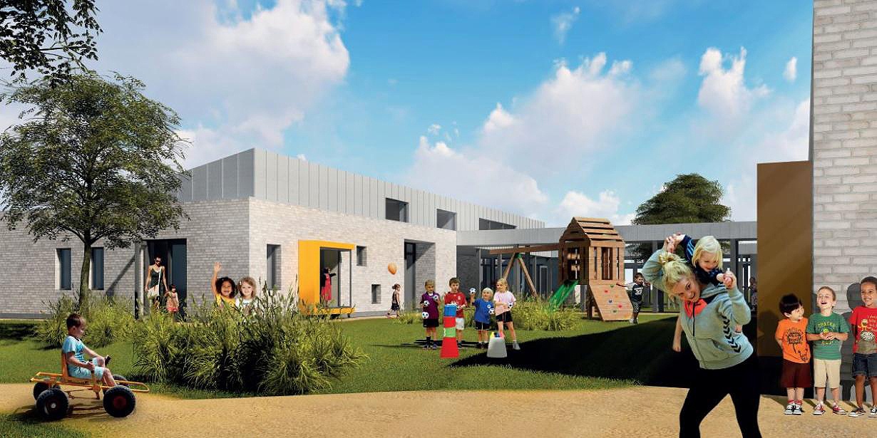 Spændende skolebyggeri i Rødekro