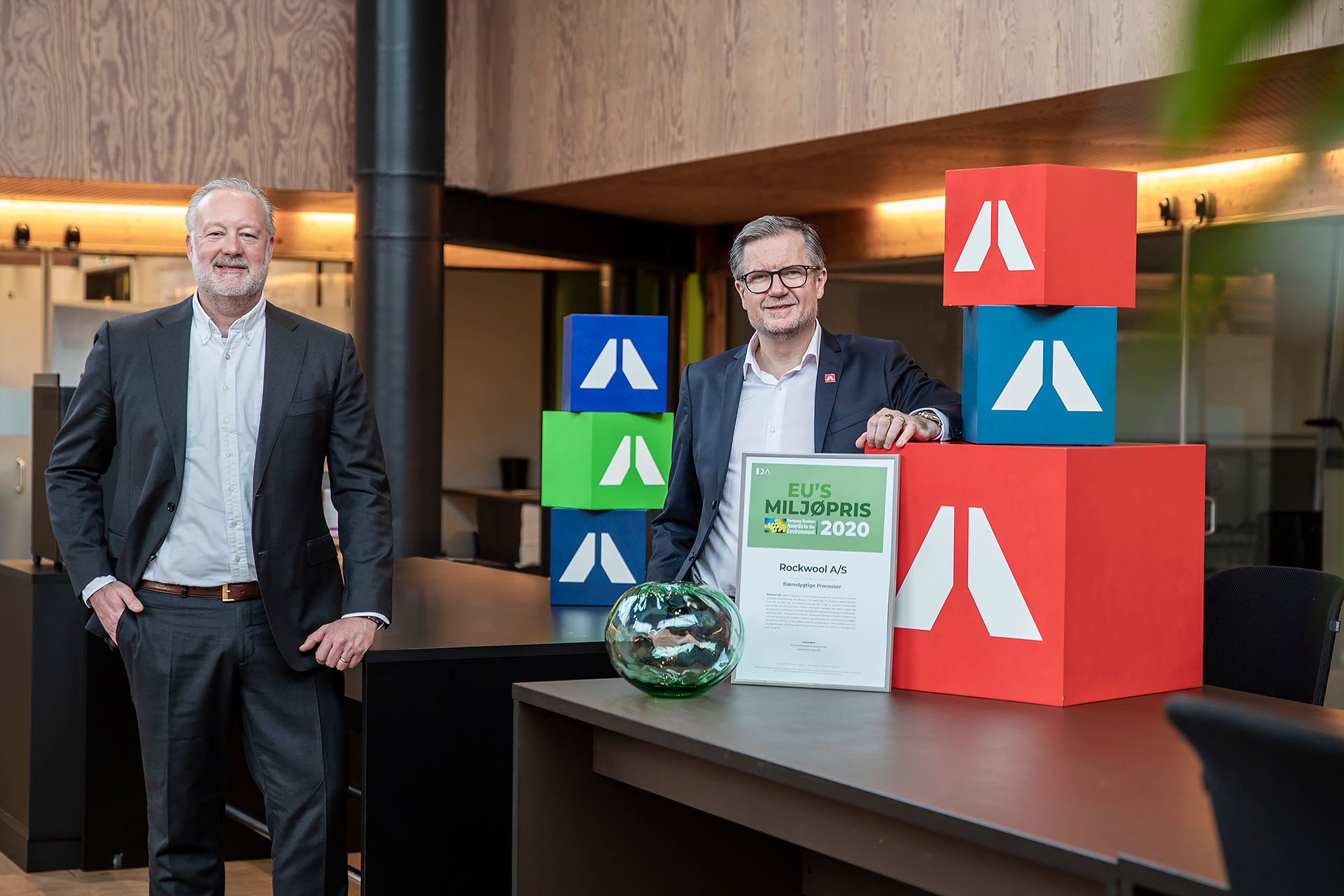 ROCKWOOL får EU’s miljøpris i Danmark for bæredygtige produktionsprocesser