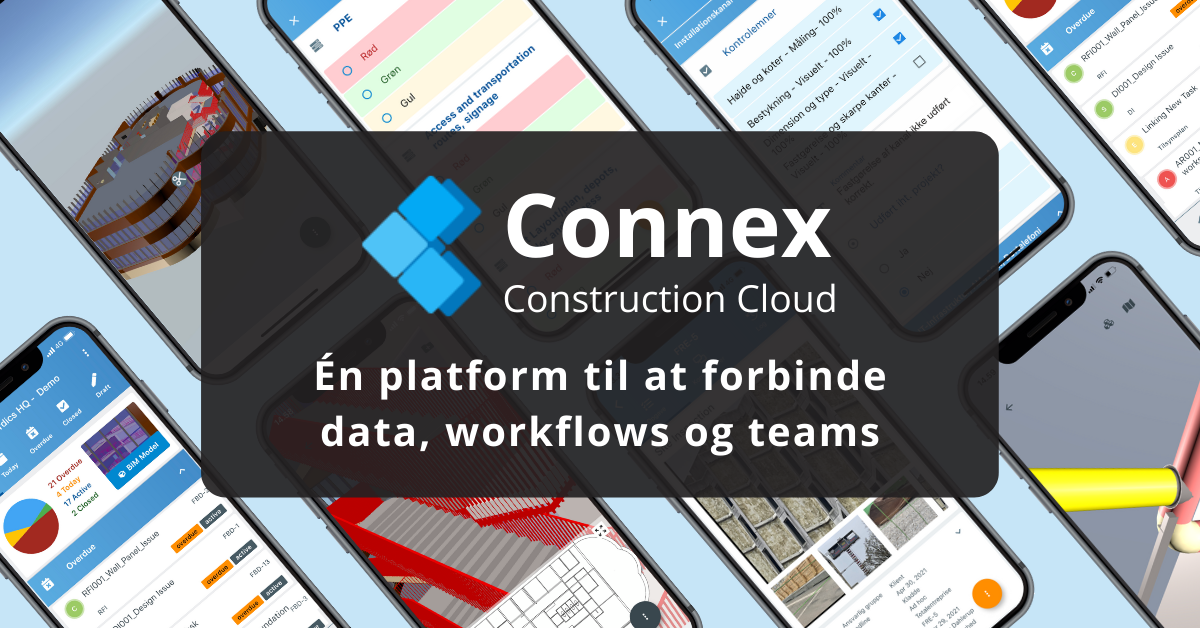 Sådan løser Connex Construction Cloud byggebranchens udfordringer