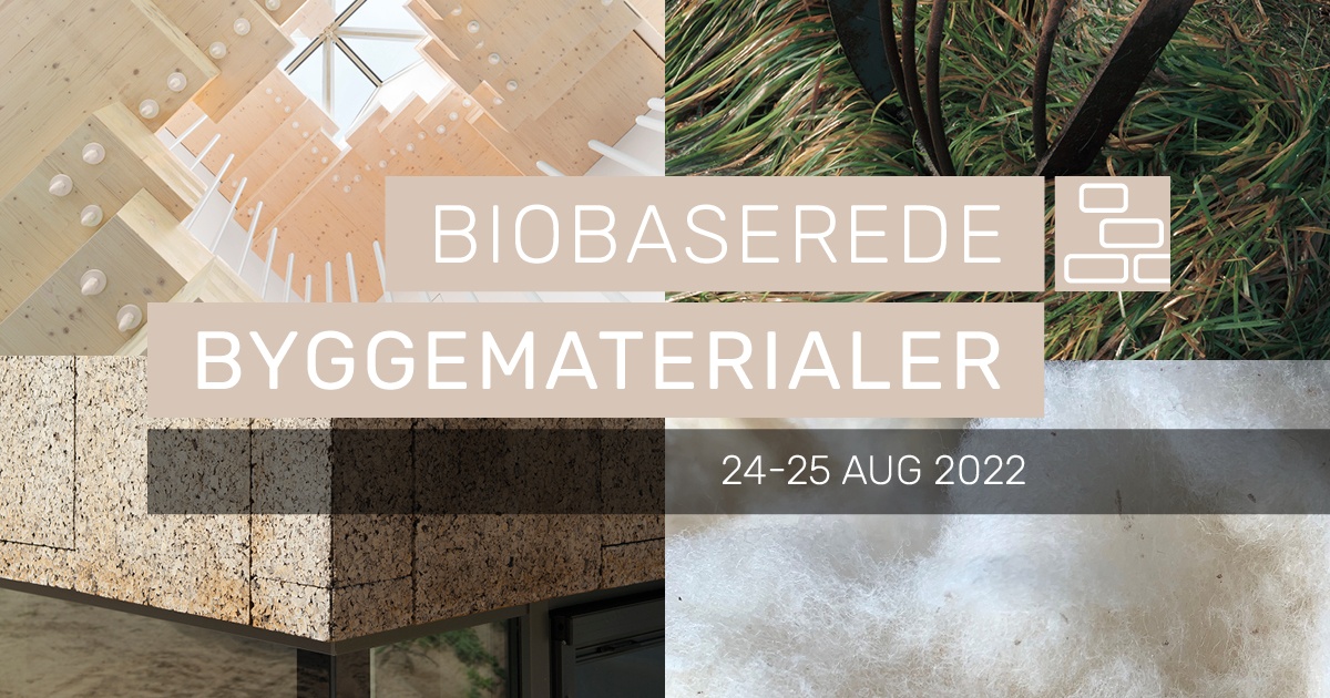 Programmet for Biobaserede Byggematerialer er ude i dag!