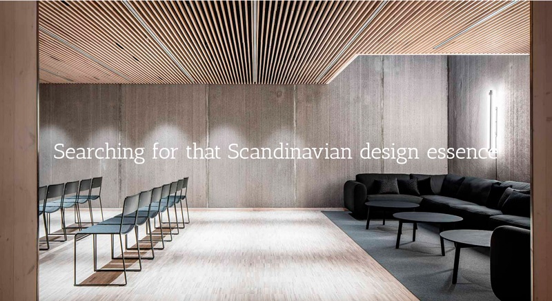 At lede efter essensen i den skandinaviske designtradition