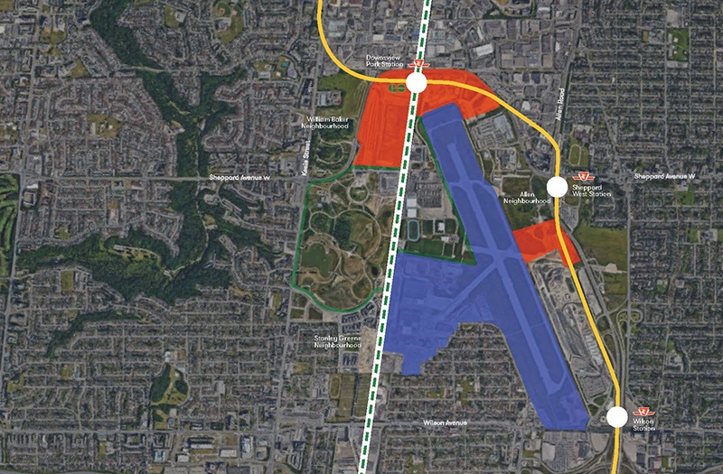 SLA DOWNSVIEW Site Plan Overview