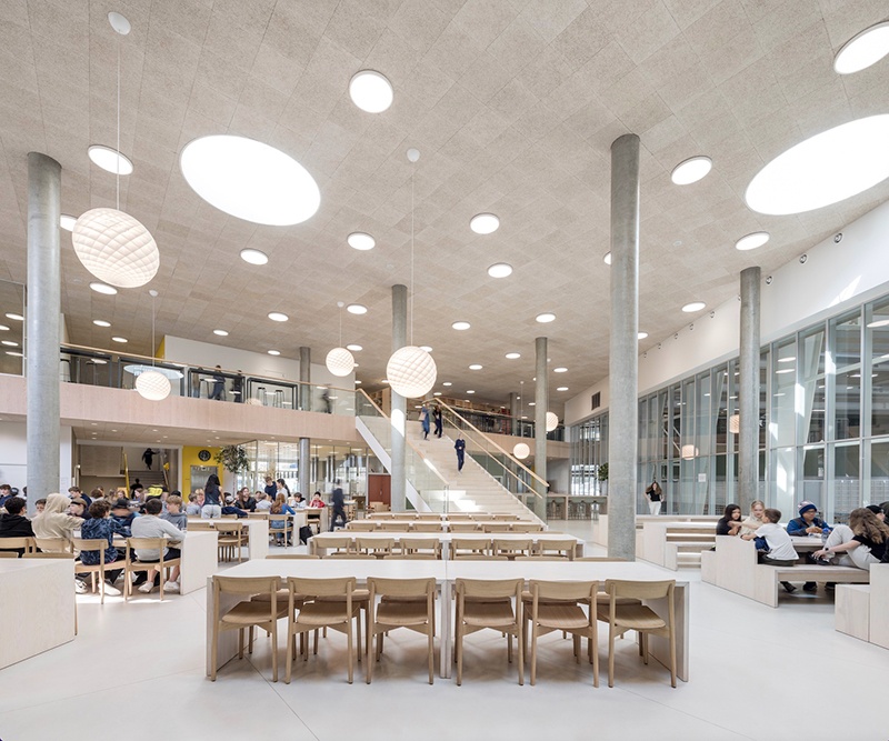 6 Skolen på Islands Brygge udskolingen interiør Fotograf Adam Mørk KildeCF Møller Architects