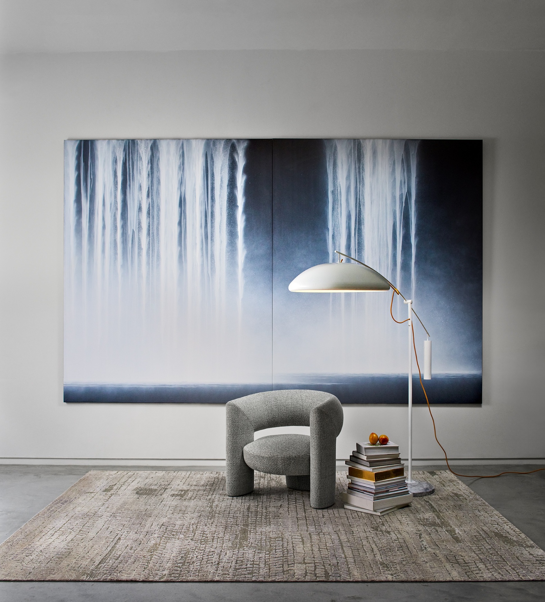 Warp&Weft_Birch_Gulvtæppe_Uld_Silke_Pris på forespørgsel