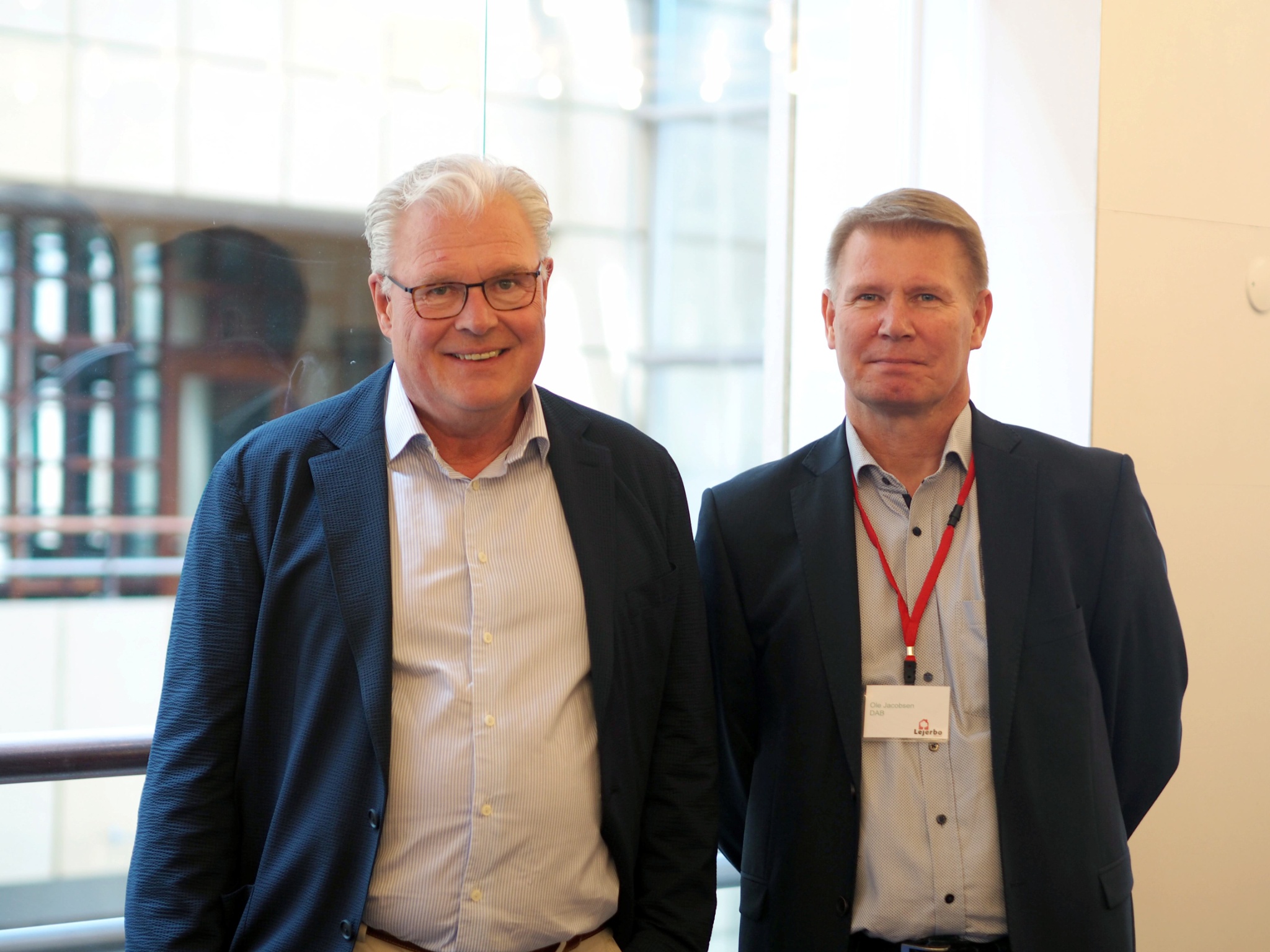 Palle Adamsen og Ole Jacobsen - DAB-Lejerbo