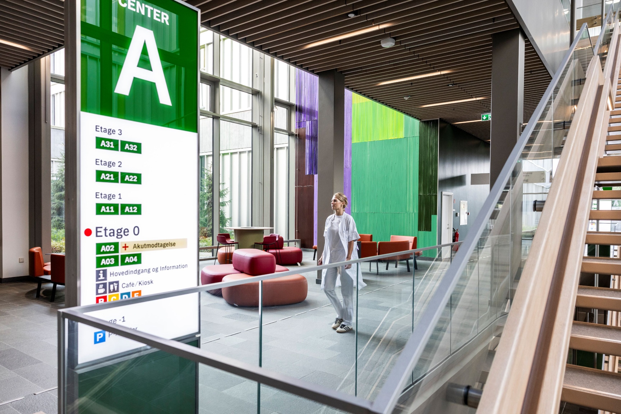 Hvidovre Hospital Atrium Center A
