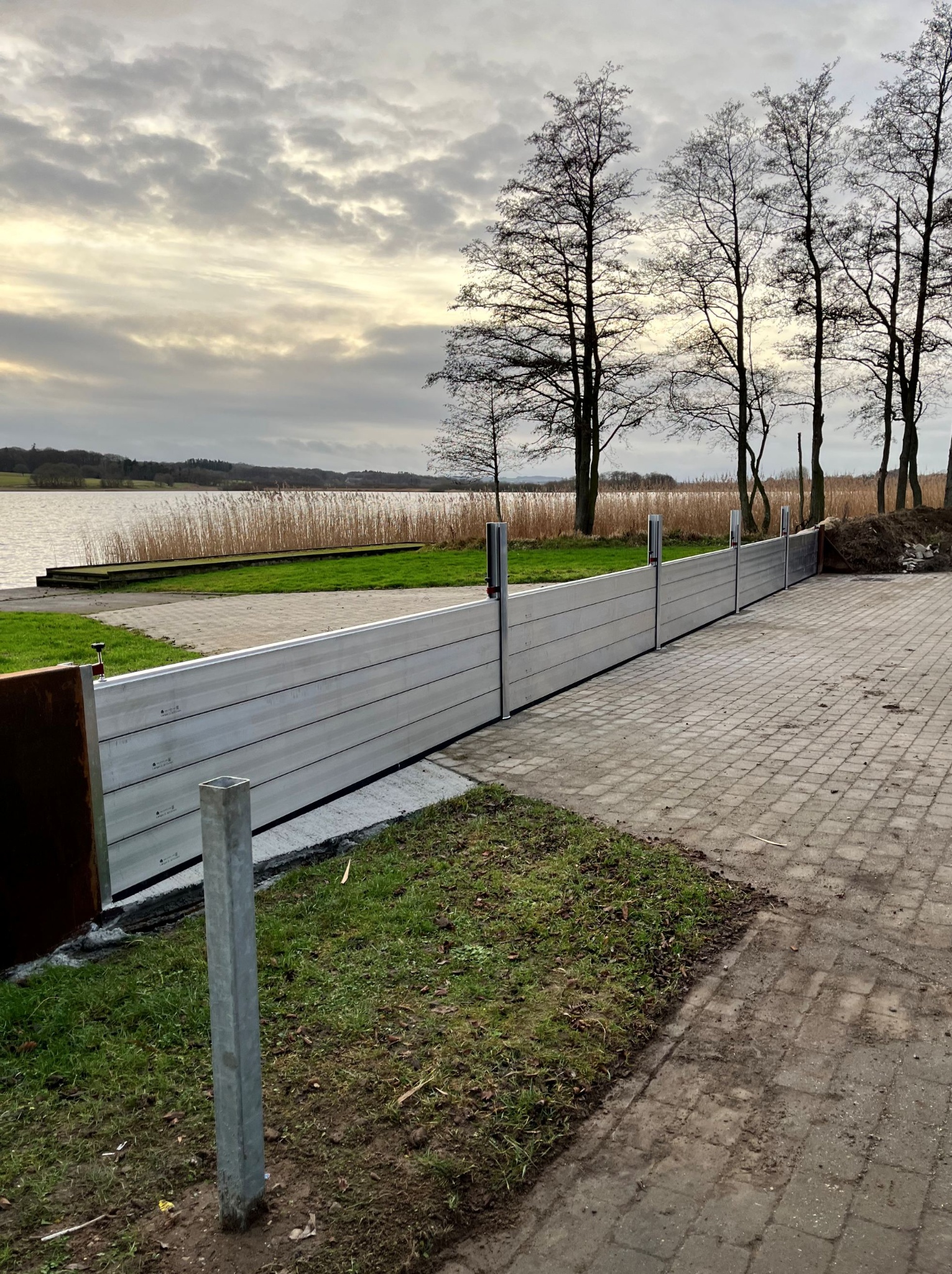 Højvandssikring af Brabrand Rostadion
