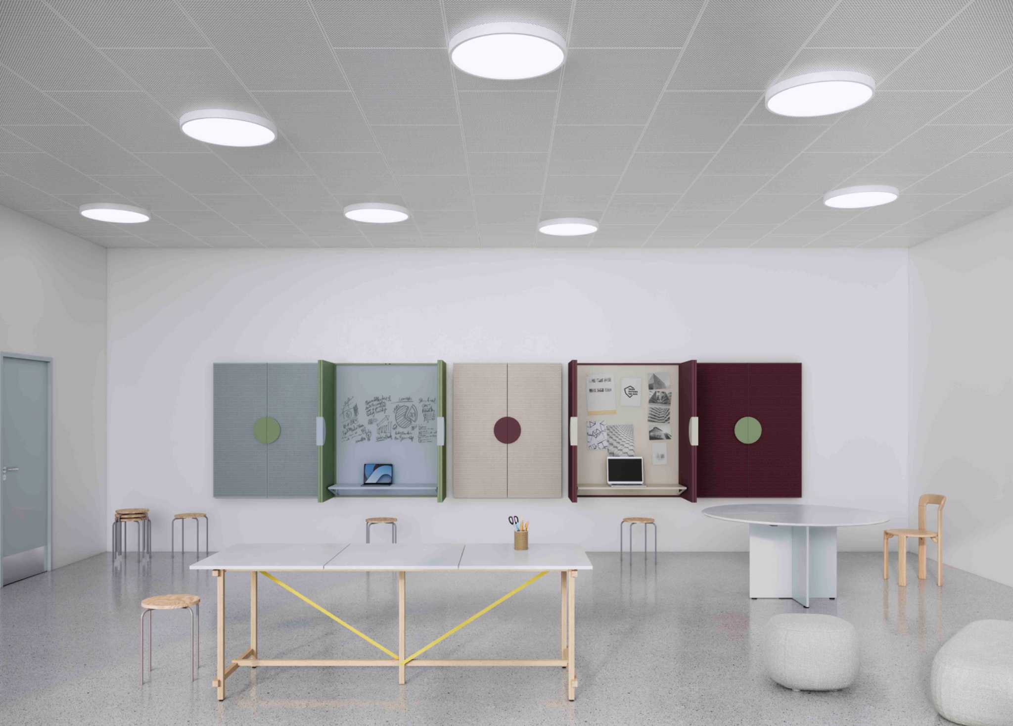 DAMPA_Space_skole_div farver
