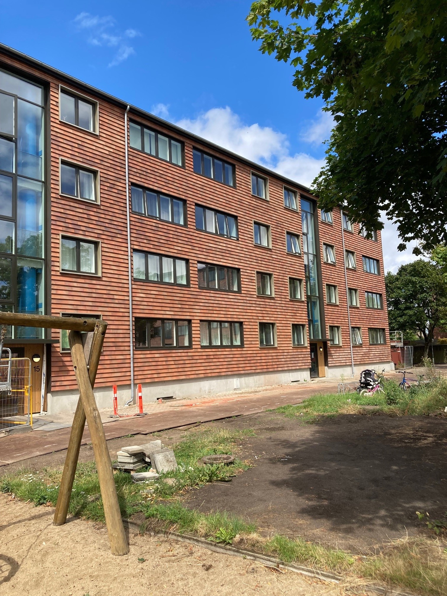 vp1 facade syd indgang