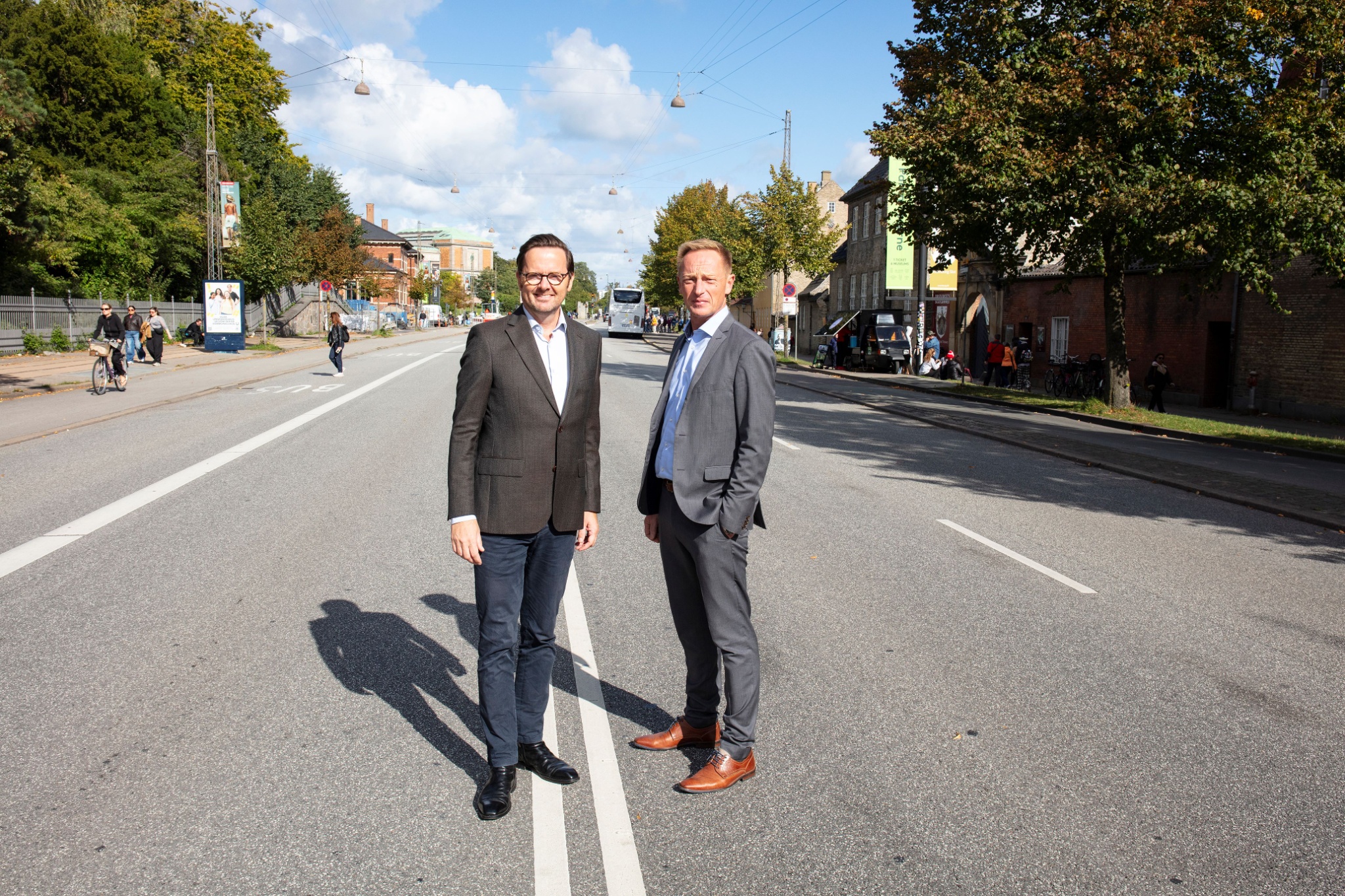 Foto_Formand for Parkmuseerne  direktør Søren Bak-Jensen_Arbejdermuseet  og næstformand  direktør Thomas Thulstrup_Den Kongelige Samling_Rosenborg