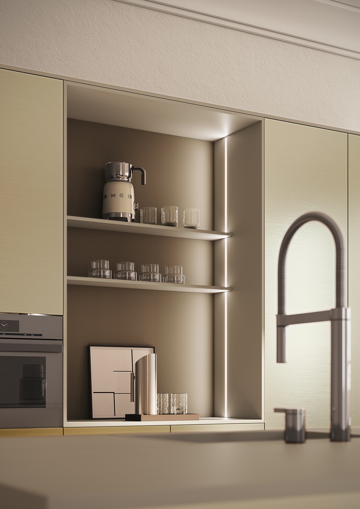 Broadview Materials_Kitchen_Golden Elegance_3