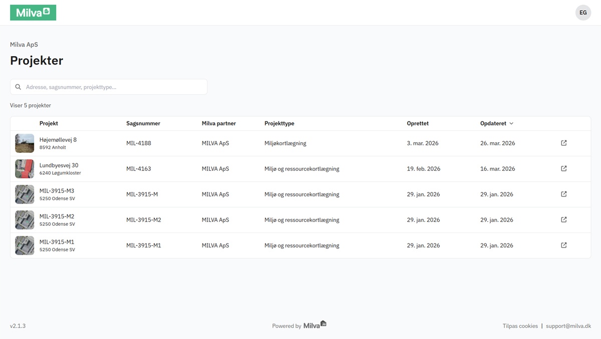 Milva platform_forside